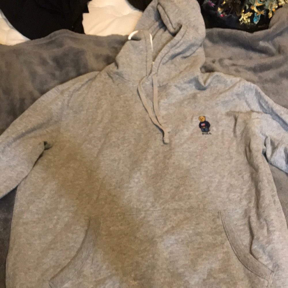 Polo Ralph Lauren Men’s Grey Pullover hoodie